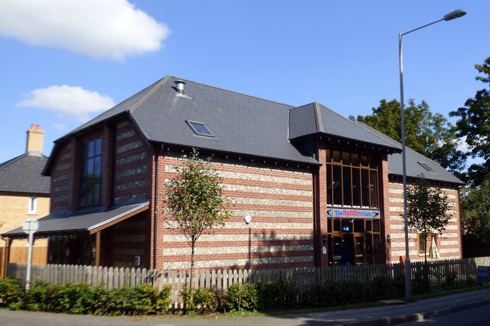 75th anniversary of the battle of britain plaque unveiling RAF Warmwell 152 Hyderabad Squadron 2