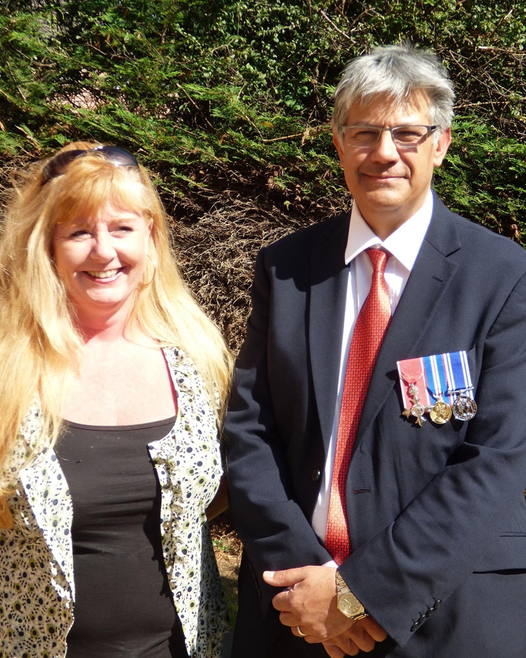 75th anniversary of the battle of britain plaque unveiling RAF Warmwell 152 Hyderabad Squadron 4