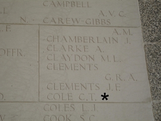 Flt Sgt C. T Cole 5th Jan 1944